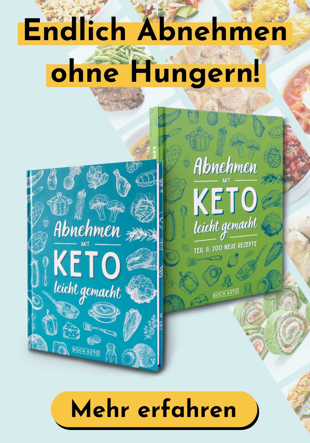 Abnehmen mit Keto leicht gemacht Buch-Reihe Hinweis